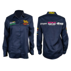 VERMONT LADIES COTTON SHIRT NAVY BLUE XLARGE - LONG SLEEVE | Shop Pro-Connect South Africa