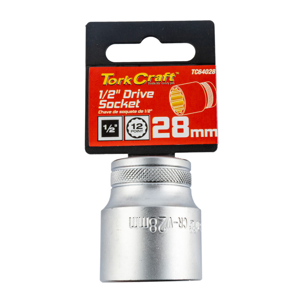 SOCKET 28MM X 41.8MM 1/2' DRIVE CRV 12 POINT | Shop Pro-Connect South Africa