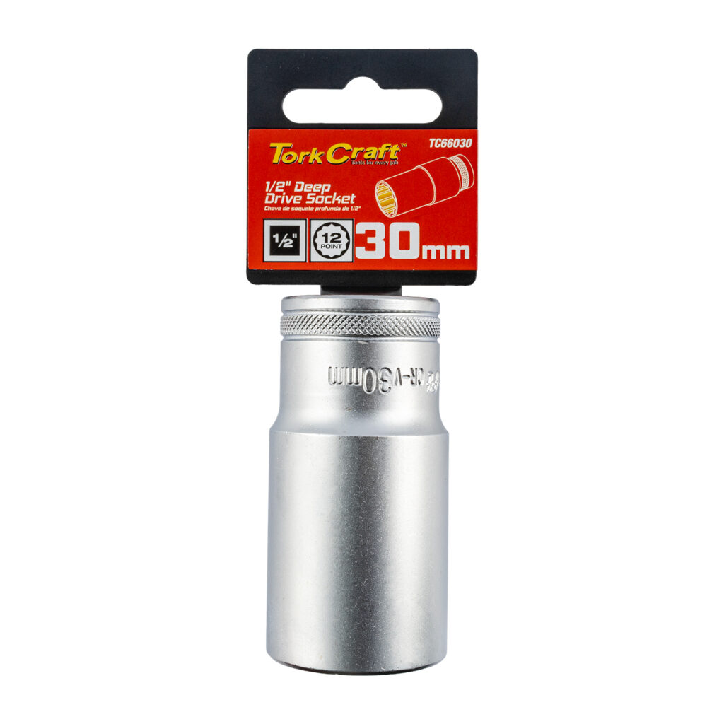 SOCKET 30MM 1/2' DR DEEP SOCKET CRV 12 POINT | Shop Pro-Connect South Africa
