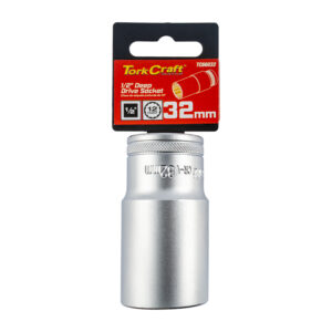 SOCKET 32MM 1/2' DR DEEP SOCKET CRV 12 POINT | Shop Pro-Connect South Africa