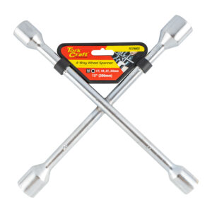 WHEEL SPANNER 4 WAY 17/19/21/23MM 12' (300MM) | Shop Pro-Connect South Africa