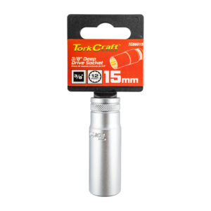 DEEP SOCKET 3/8'DR 15MM 12PT CRV | Shop Pro-Connect South Africa