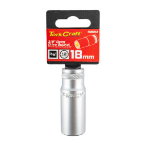 DEEP SOCKET 3/8'DR 18MM 12PT CRV | Shop Pro-Connect South Africa
