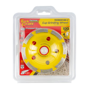 DIA. CUP WHEEL 100MM X 22.23MM SINGLE ROW COLD PRESSED ECONOMY | Shop Pro-Connect South Africa