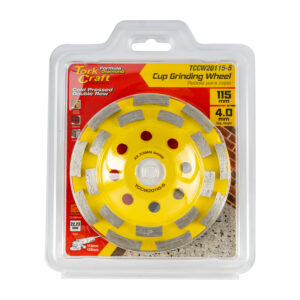 DIA. CUP WHEEL 115MM X 22.23MM DBL ROW COLD PRESSED ECONOMY | Shop Pro-Connect South Africa