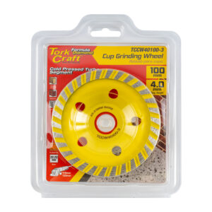 DIA. CUP WHEEL 100MM X 22.23MM TURBO COLD PRESSED ECONOMY | Shop Pro-Connect South Africa
