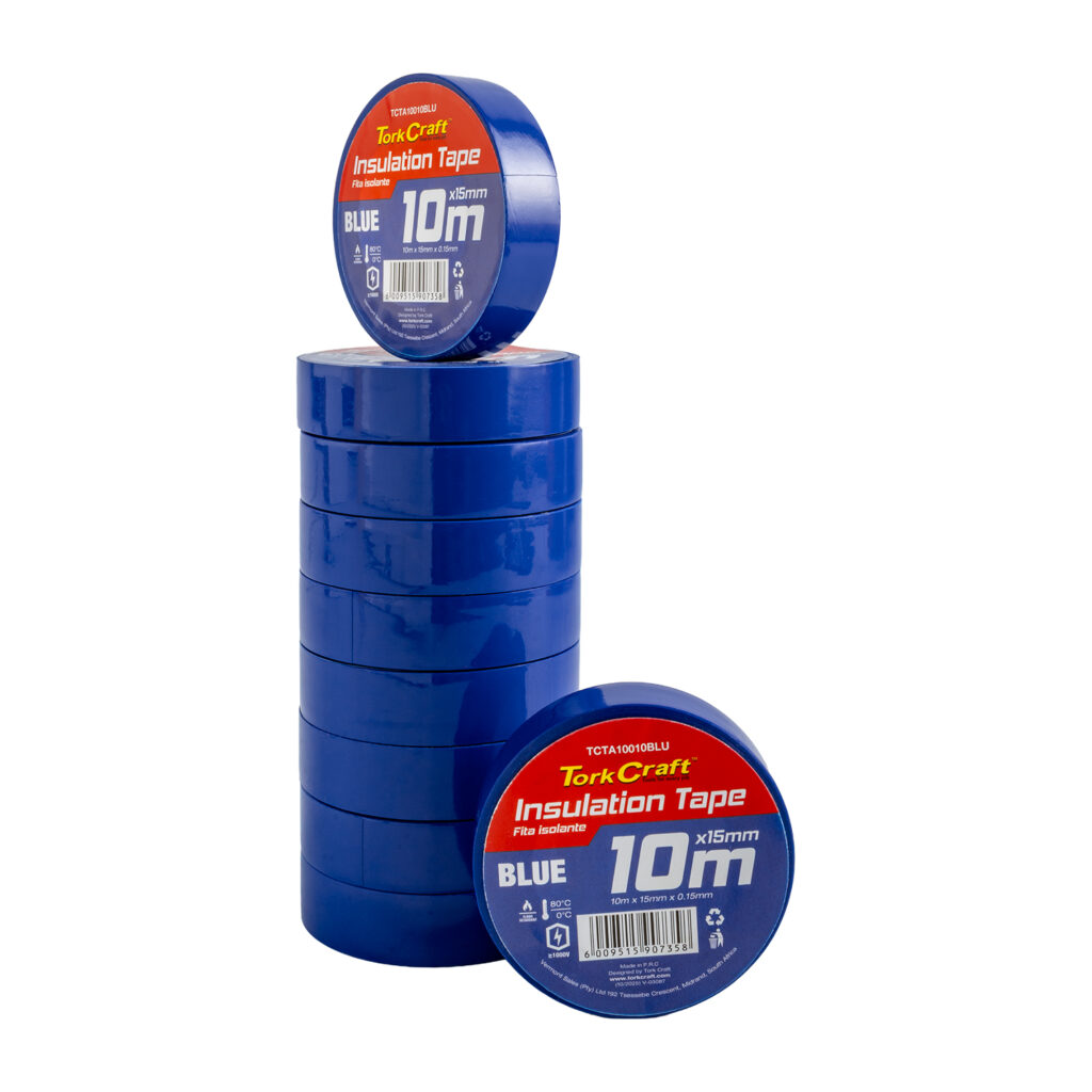 0.15MMX15MMX10M BLUE INSULATION TAPE | Shop Pro-Connect South Africa