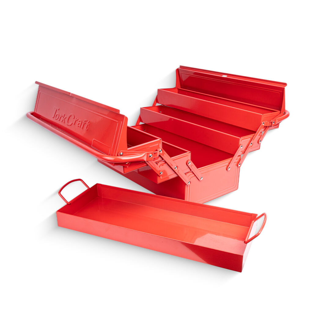 CANTILEVER TOOL BOX EMPTY 6X TRAY 470X220X230MM | Shop Pro-Connect South Africa