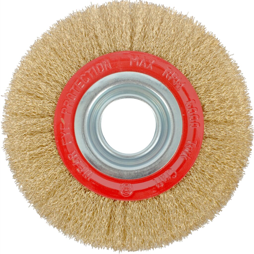 WIRE WHEEL BRUSH 150 X 25MM BENCH GRINDER BULK | Shop Pro-Connect South Africa