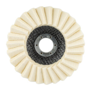 FLAP DISC WOOL FELT 115MM X 22.23MM TCFD POLISHING | Shop Pro-Connect South Africa
