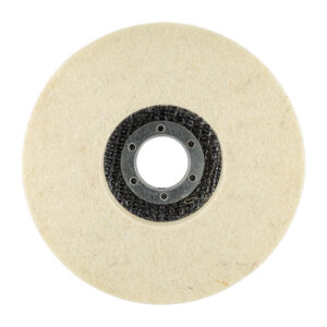 FELT DISC WOOL SMOOTH 115MM X 22.23MM TCFD POLISHING | Shop Pro-Connect South Africa