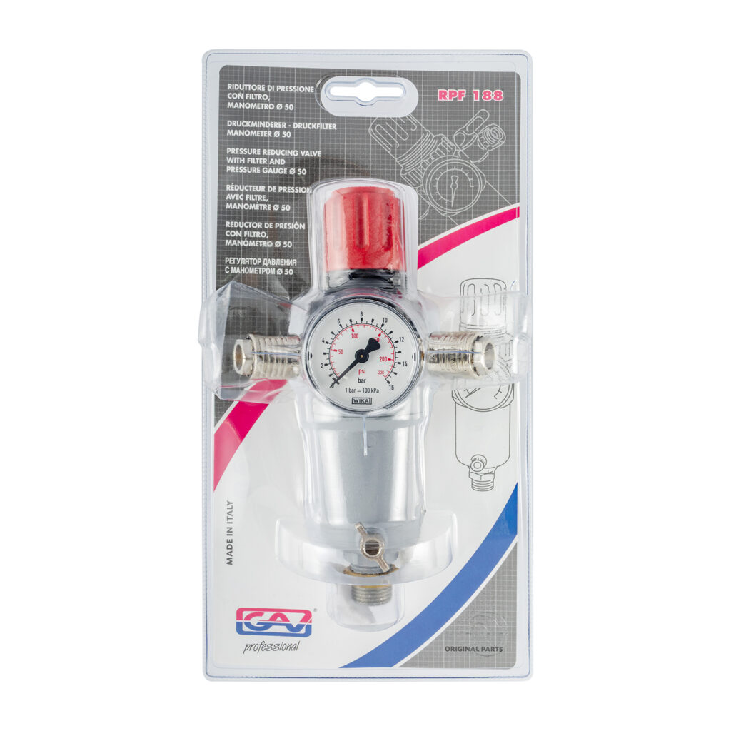 PRESSURE REDUCING VALVE & FILTER 1/2' WITH UNIVERSAL COUPLERS | Shop Pro-Connect South Africa