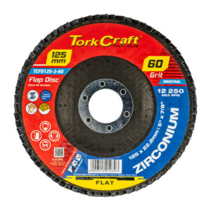 FLAP DISC ZIRCONIUM 125MM 60 GRIT FLAT | Shop Pro-Connect South Africa