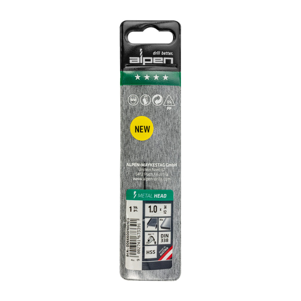 HSS METAL HEAD 1.0MM DIN 338 RN | Shop Pro-Connect South Africa