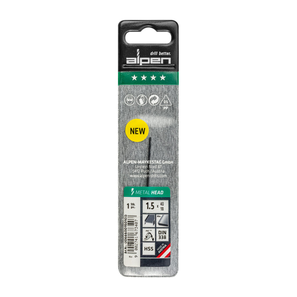 HSS METAL HEAD 1.5MM DIN 338 RN | Shop Pro-Connect South Africa