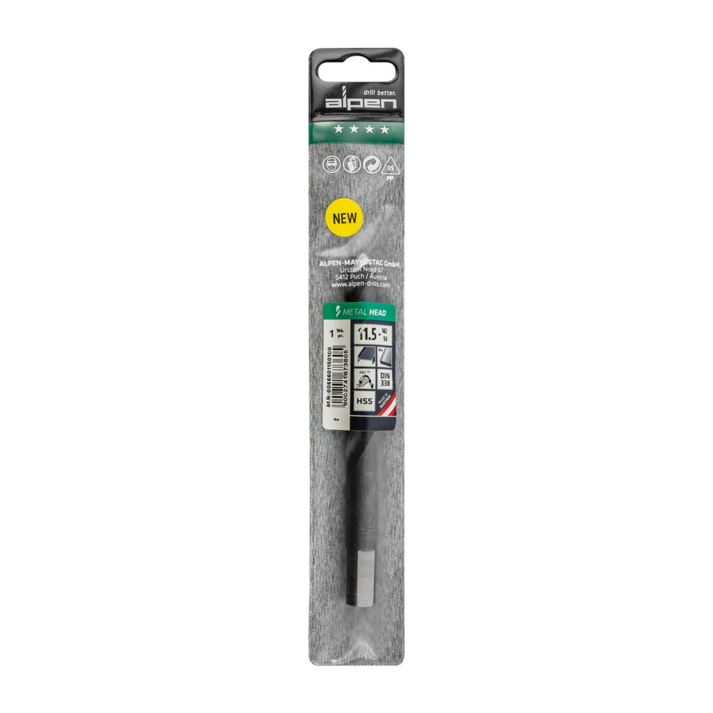 HSS METAL HEAD 11.5 TRI-FLAT DIN 338 RN | Shop Pro-Connect South Africa