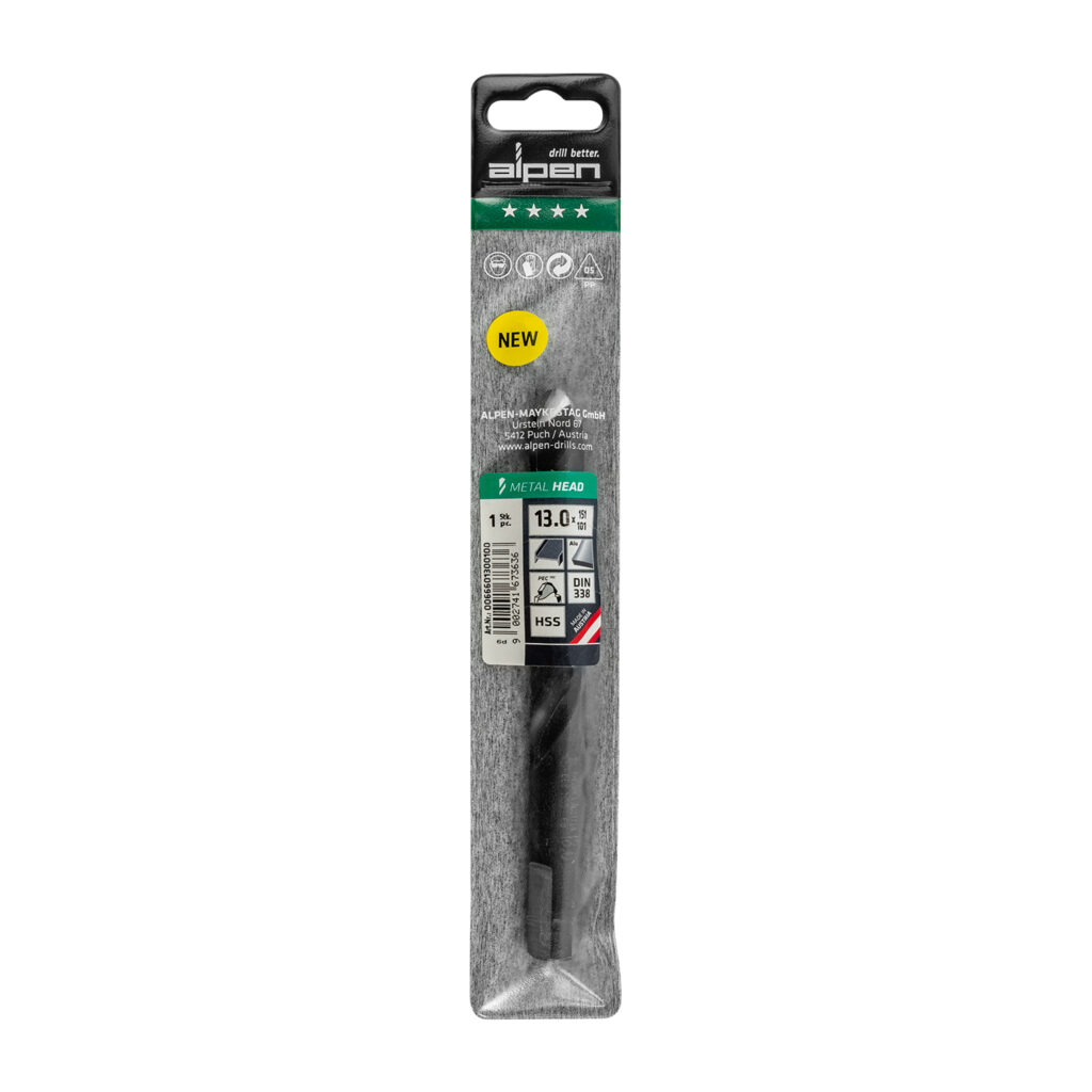 HSS METAL HEAD 13.0 TRI-FLAT DIN 338 RN | Shop Pro-Connect South Africa