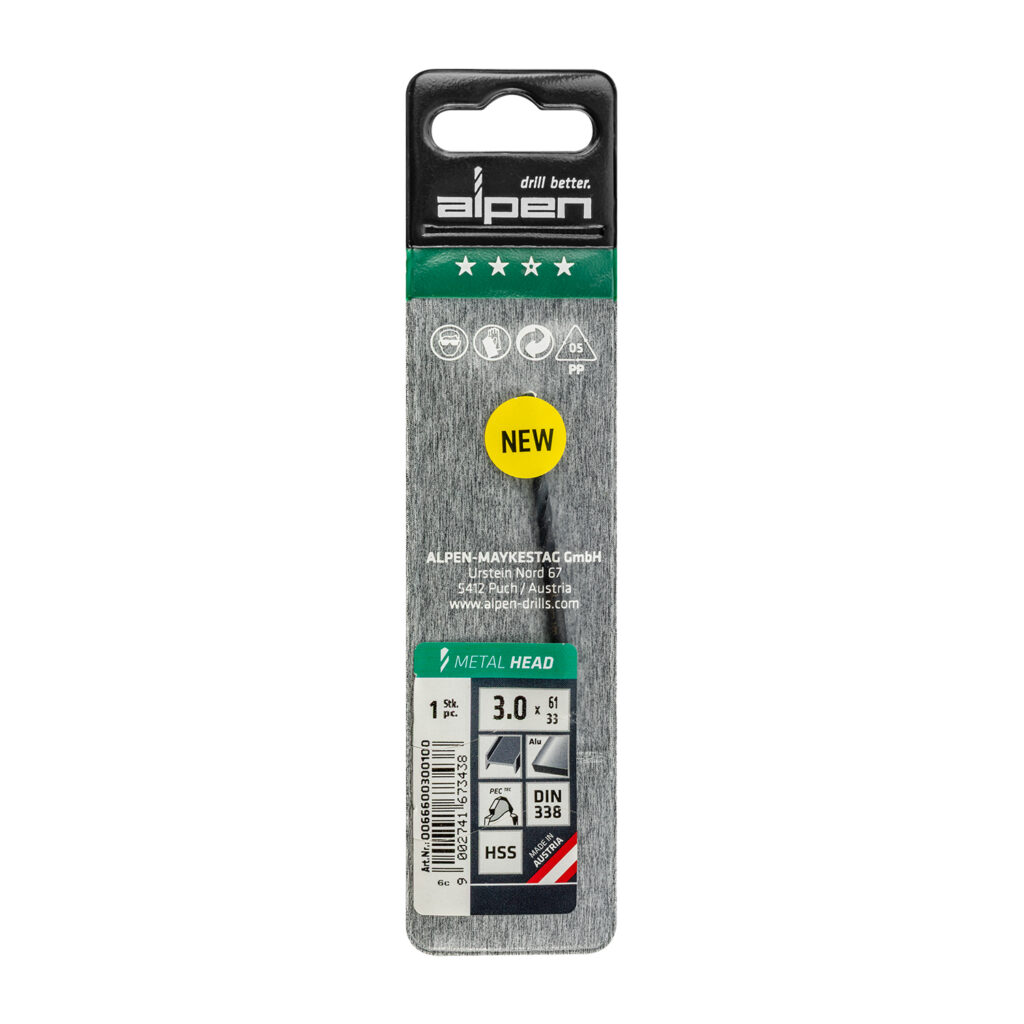HSS METAL HEAD 3.0MM DIN 338 RN | Shop Pro-Connect South Africa