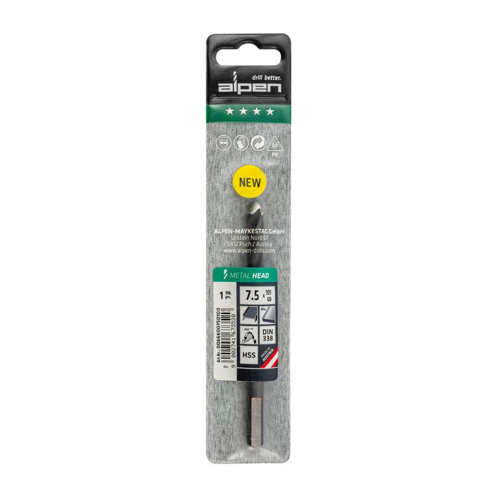 HSS METAL HEAD 7.5 TRI-FLAT DIN 338 RN | Shop Pro-Connect South Africa