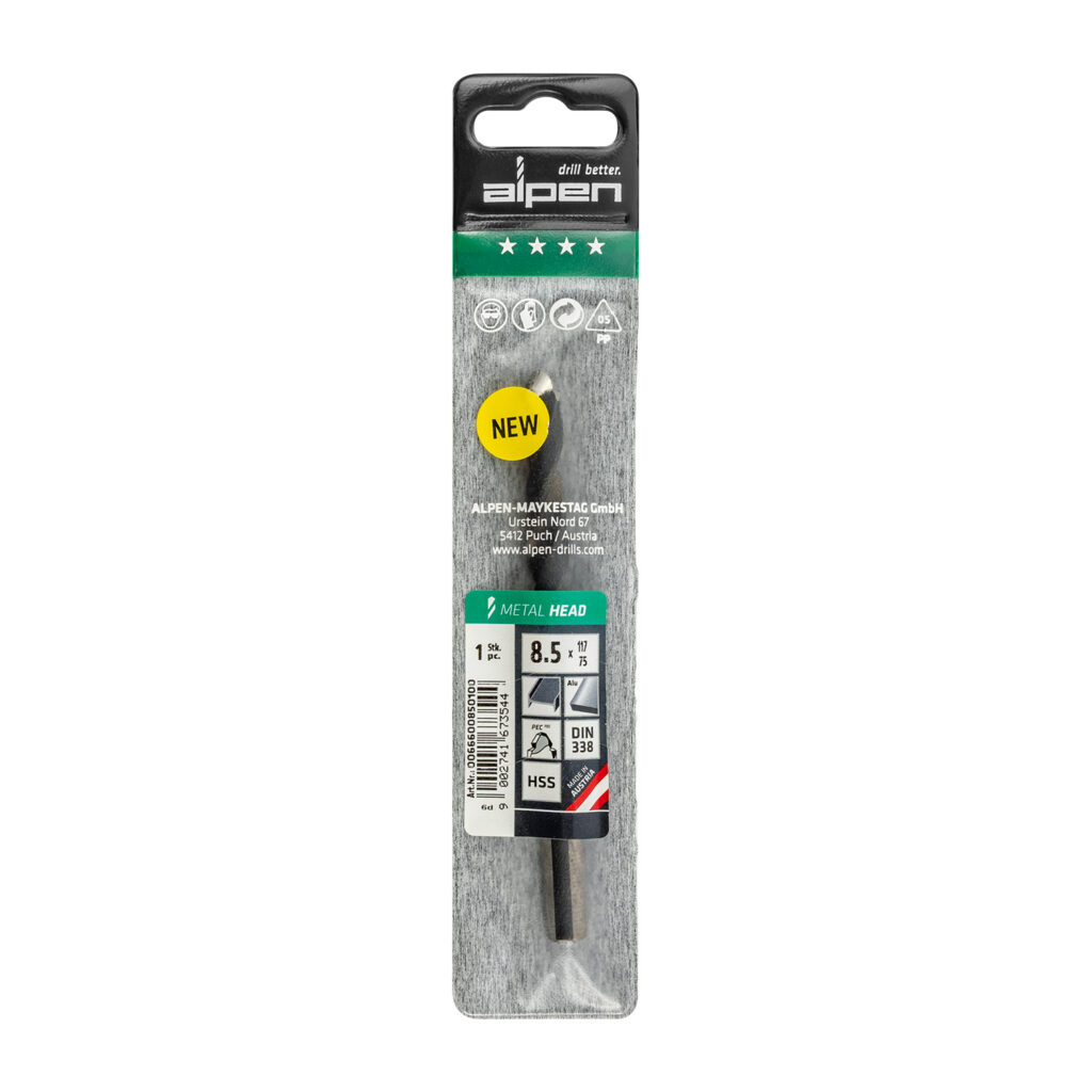 HSS METAL HEAD 8.5 TRI-FLAT DIN 338 RN | Shop Pro-Connect South Africa
