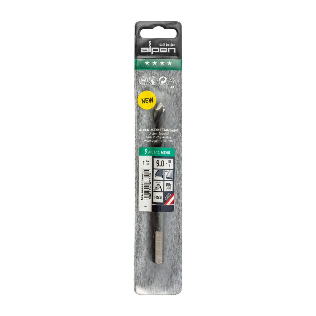 HSS METAL HEAD 9.0 TRI-FLAT DIN 338 RN | Shop Pro-Connect South Africa