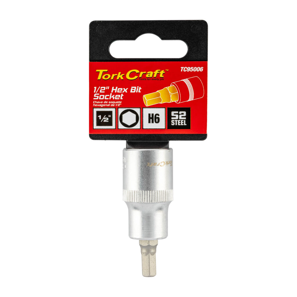 SOCKET BIT 1/2'DR HEX H6 S2 MATERIAL | Shop Pro-Connect South Africa