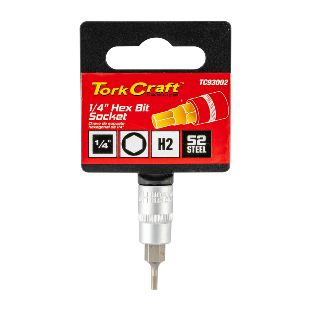 SOCKET BIT 1/4'DR HEX H2 S2 MATERIAL | Shop Pro-Connect South Africa