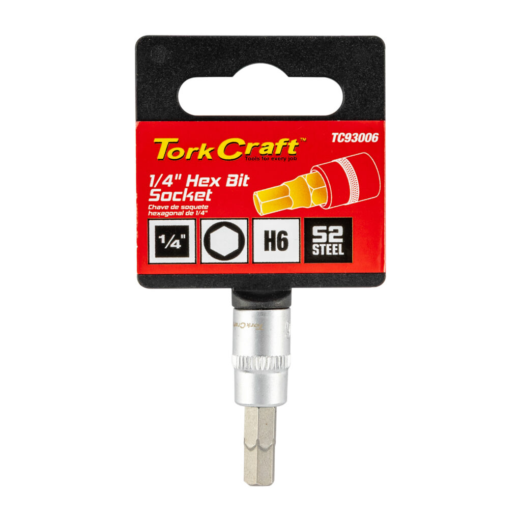 SOCKET BIT 1/4'DR HEX H6 S2 MATERIAL | Shop Pro-Connect South Africa