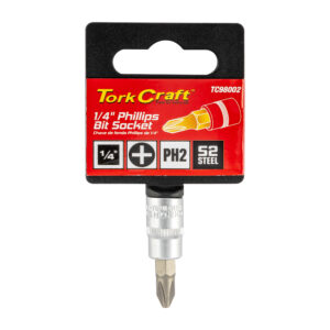SOCKET BIT 1/4'DR PHILLIPS PH2 S2 MATERIAL | Shop Pro-Connect South Africa