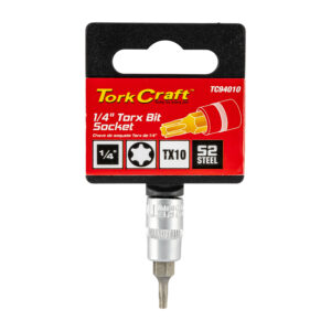 SOCKET BIT 1/4'DR TORX T10 S2 MATERIAL | Shop Pro-Connect South Africa