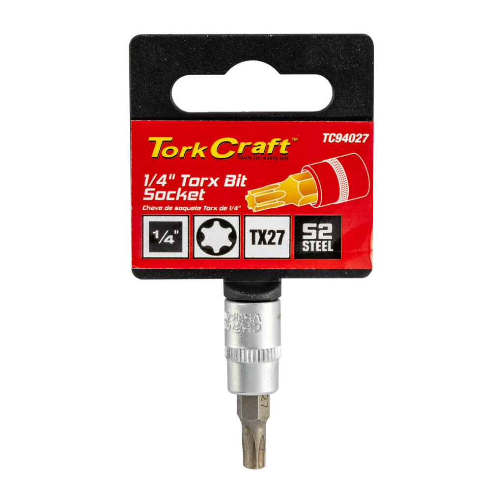 SOCKET BIT 1/4'DR TORX T27 S2 MATERIAL | Shop Pro-Connect South Africa