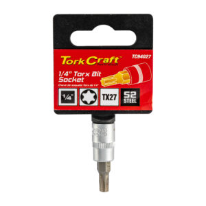 SOCKET BIT 1/4'DR TORX T27 S2 MATERIAL | Shop Pro-Connect South Africa