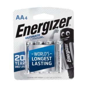 ULTIMATE LITHIUM AA BATTERY-4PACK (MOQ6) ENERGIZER | Shop Pro-Connect South Africa