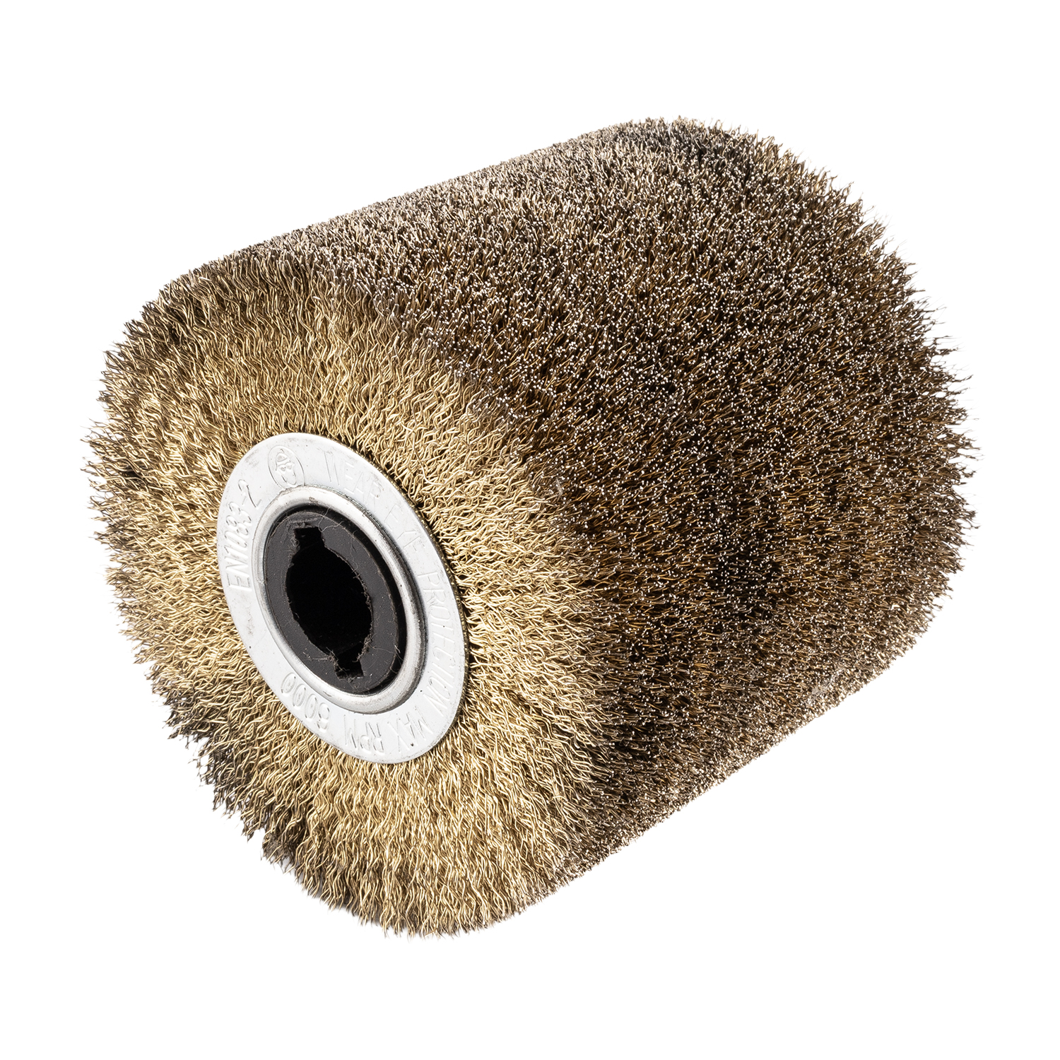 WIRE WHEEL BRASS COATED WIRE 115MM X 100MM | Shop Pro-Connect South Africa